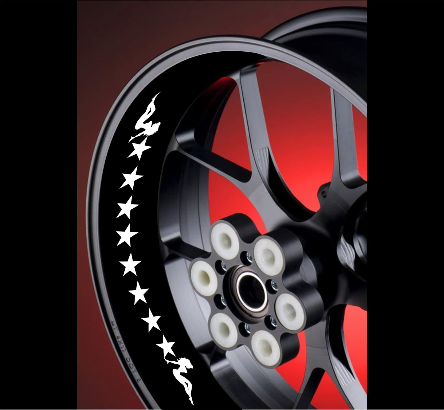 set adesivi decal vinile