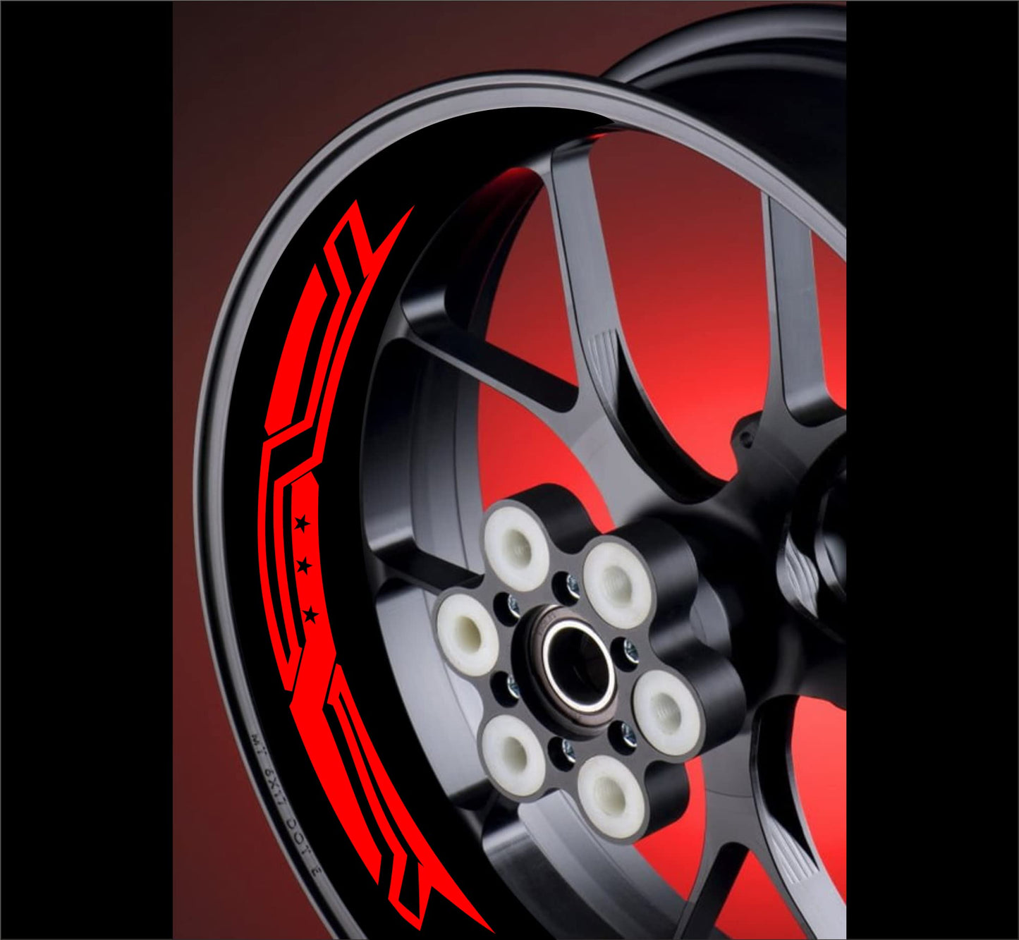 set adesivi decal vinile