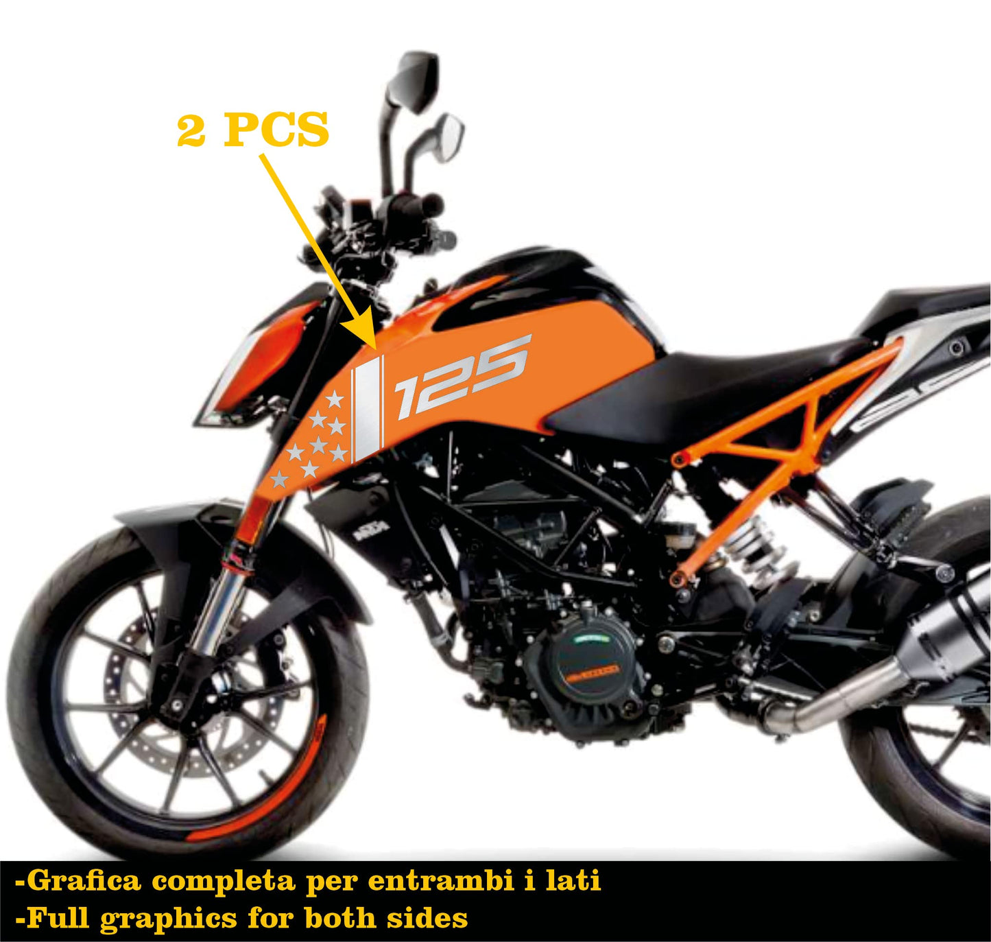 moto adesivi set adesivi decal vinile