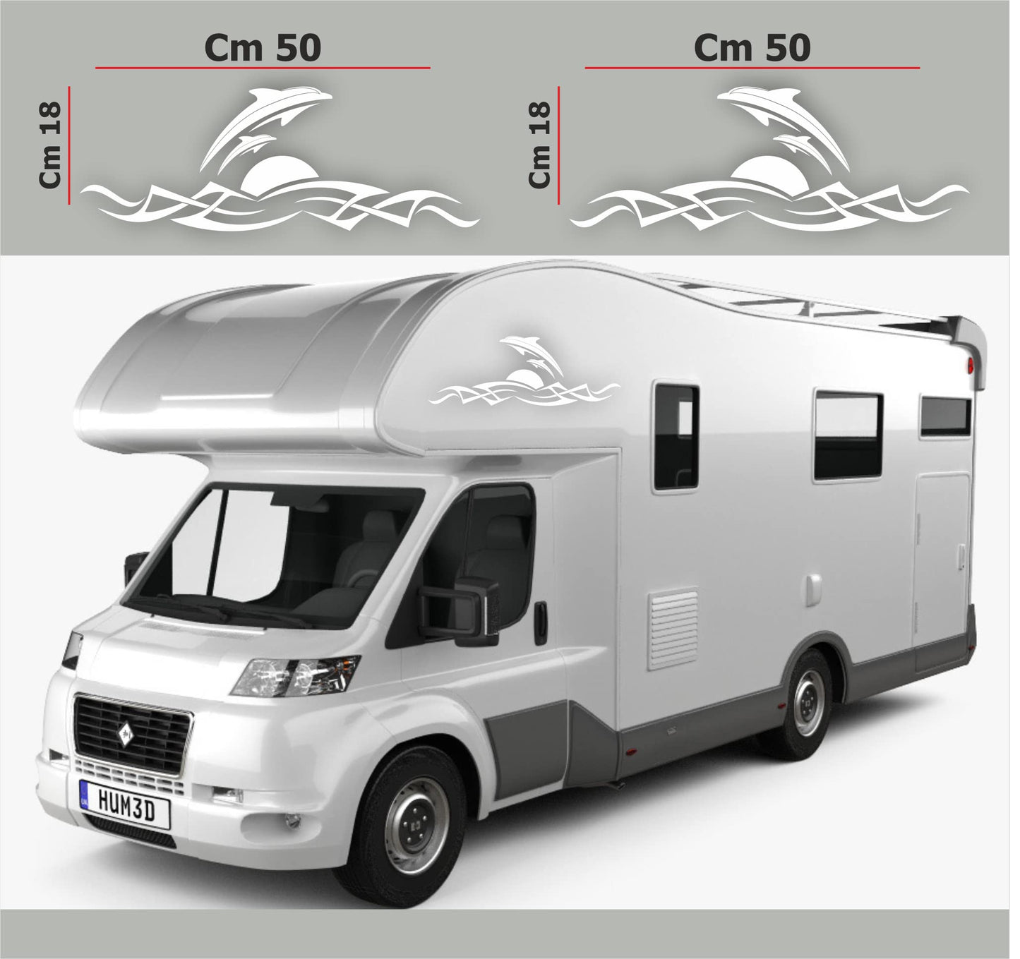 set adesivi decal vinile