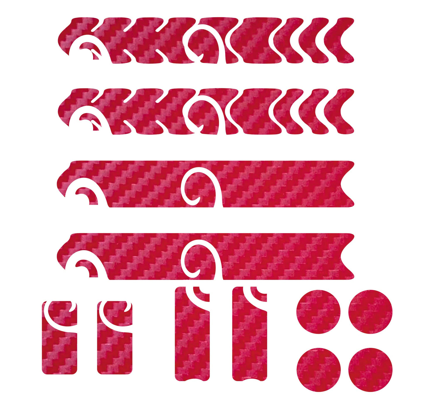 set adesivi decal vinile