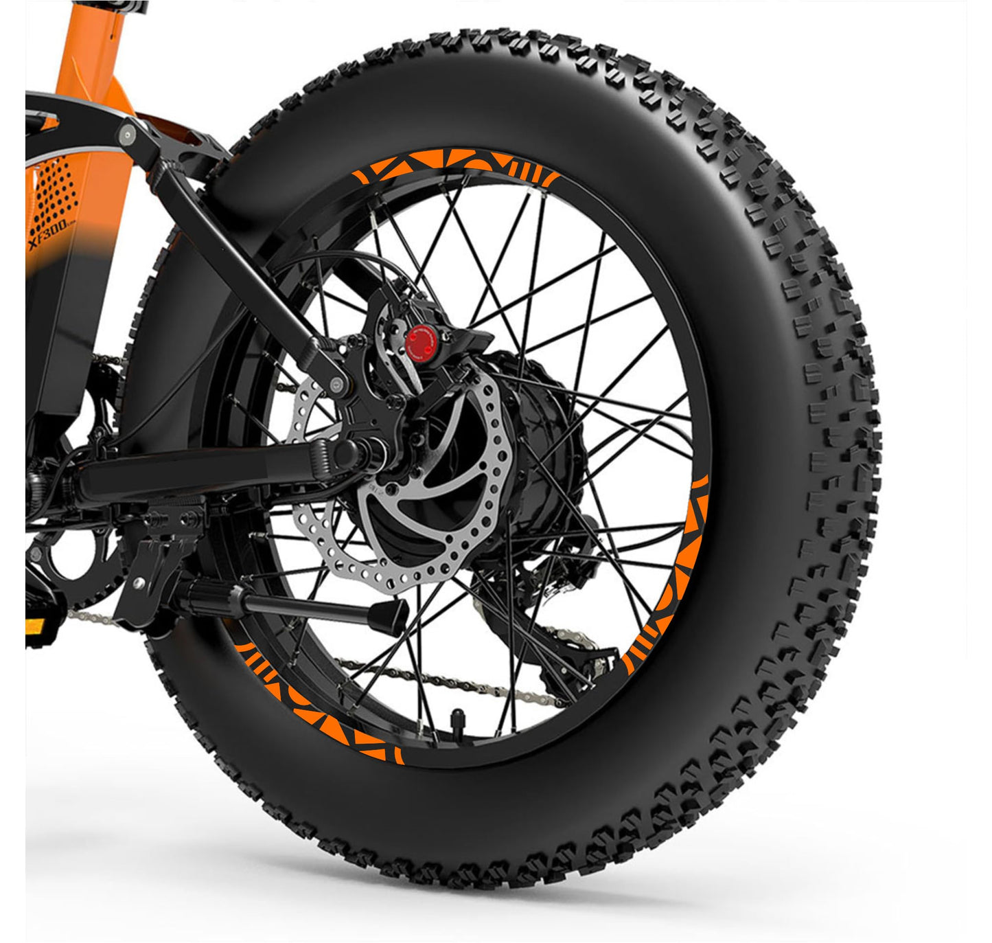 bici mtb cerchi adesivi set adesivi decal vinile