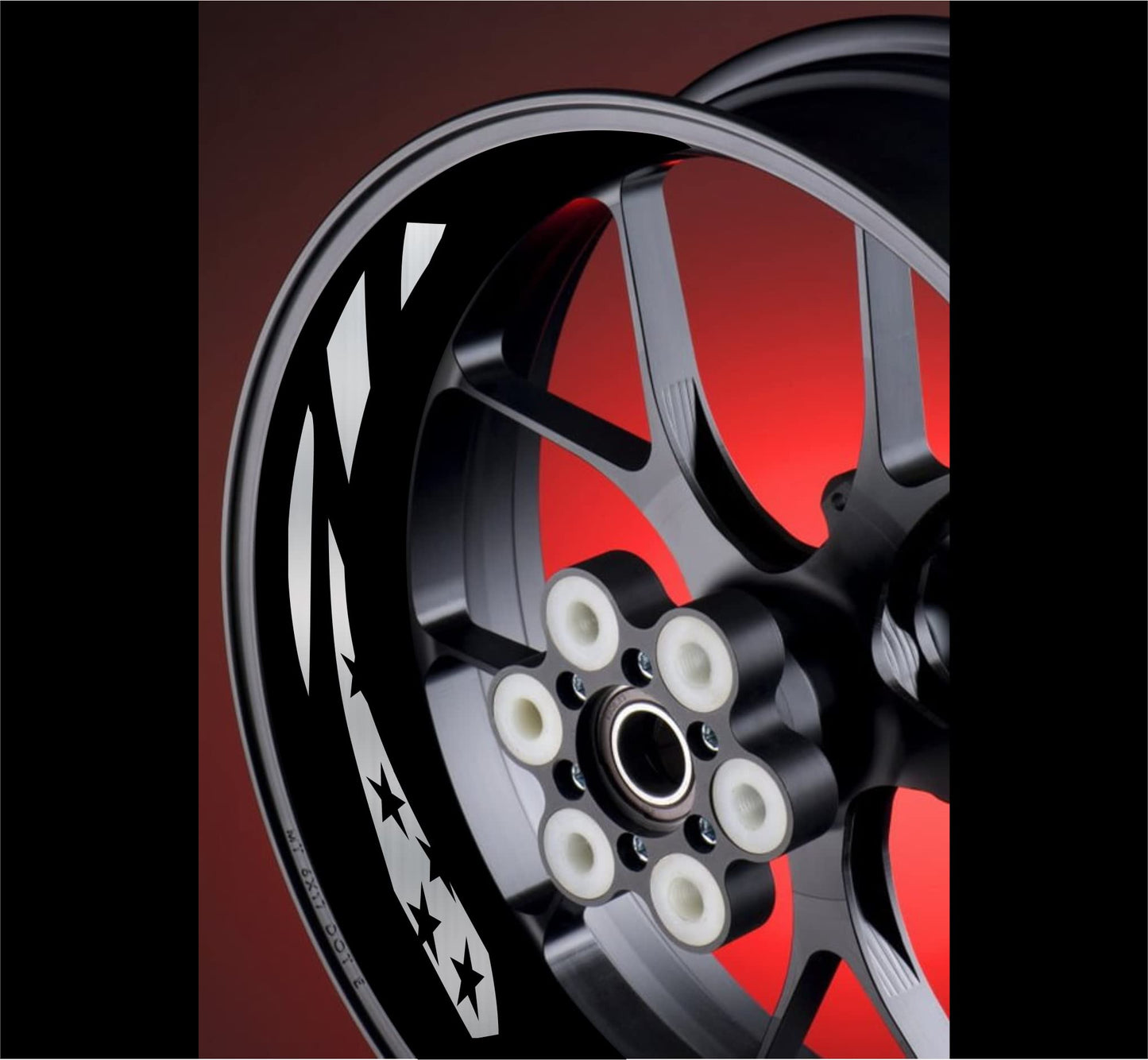 set adesivi decal vinile