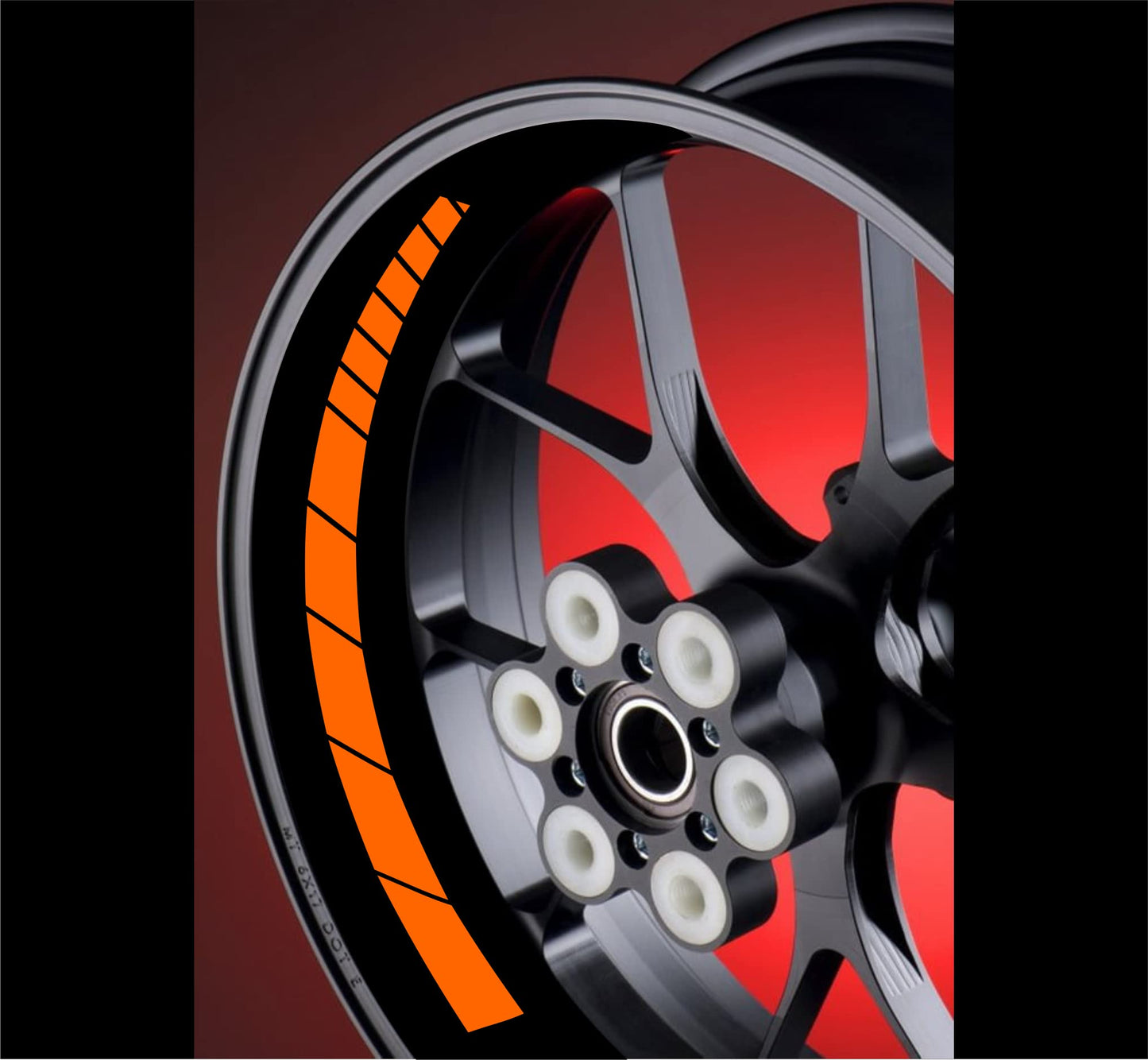 moto cerchi adesivi set adesivi decal vinile
