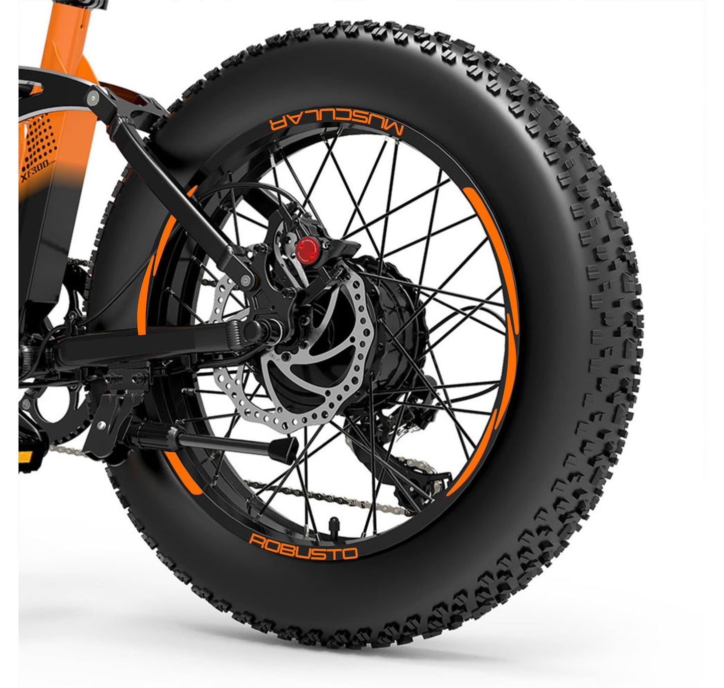 bici mtb cerchi adesivi set adesivi decal vinile