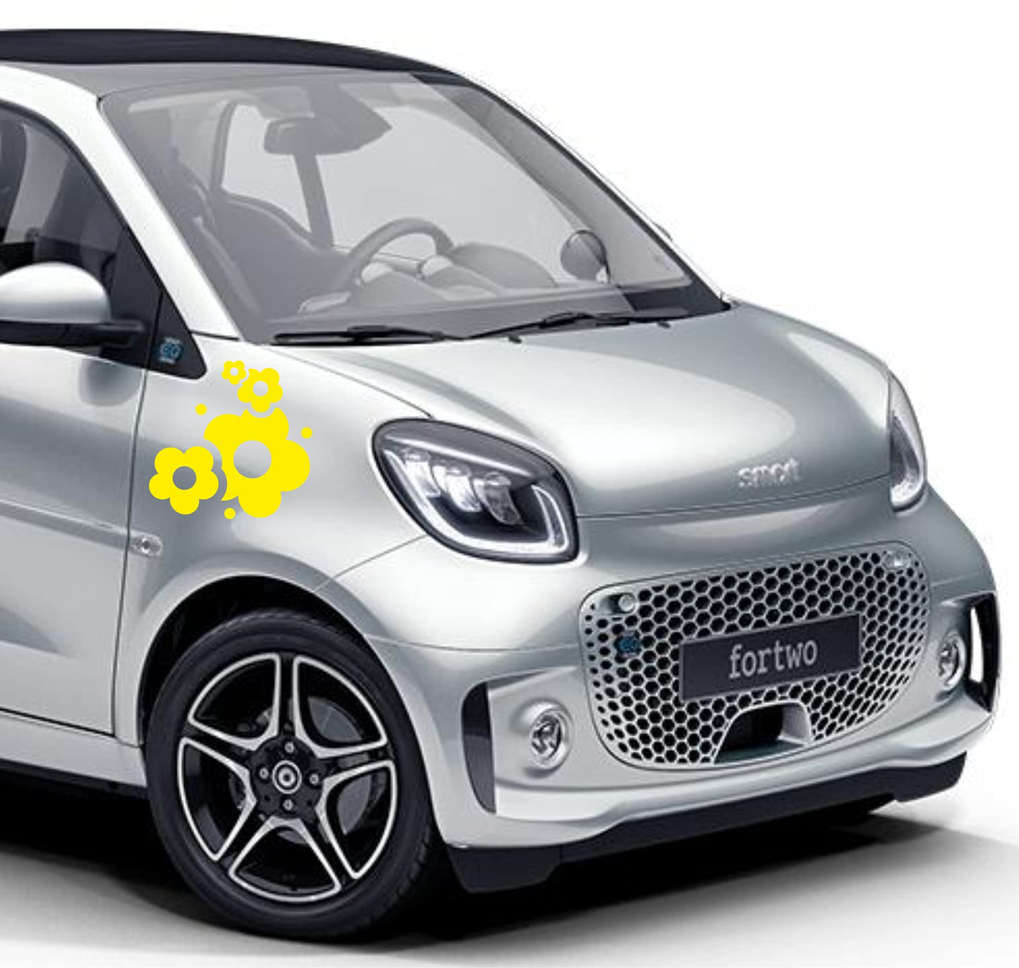 Adesivi fiori per auto moto vetri camper decorazione mobili cameretta SCEGLI COLORE COD.0092 a €12.99 solo da DualColorStampe