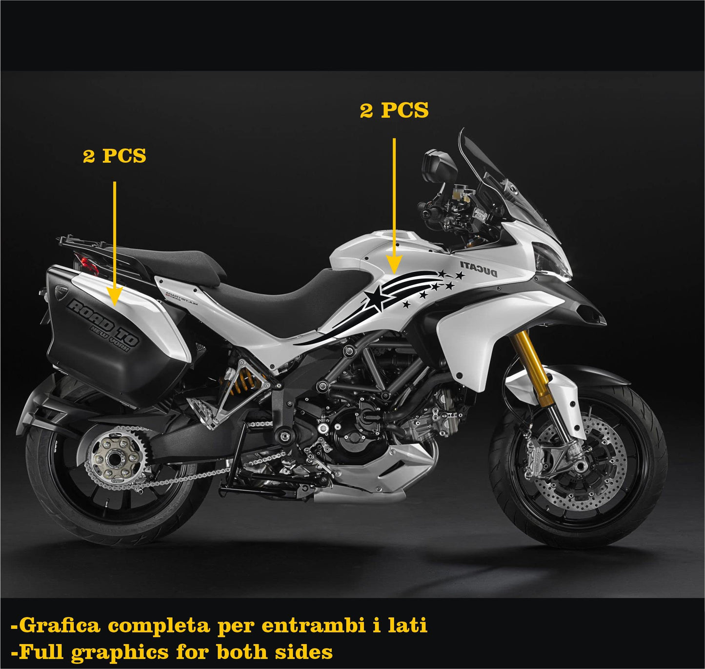set adesivi decal vinile