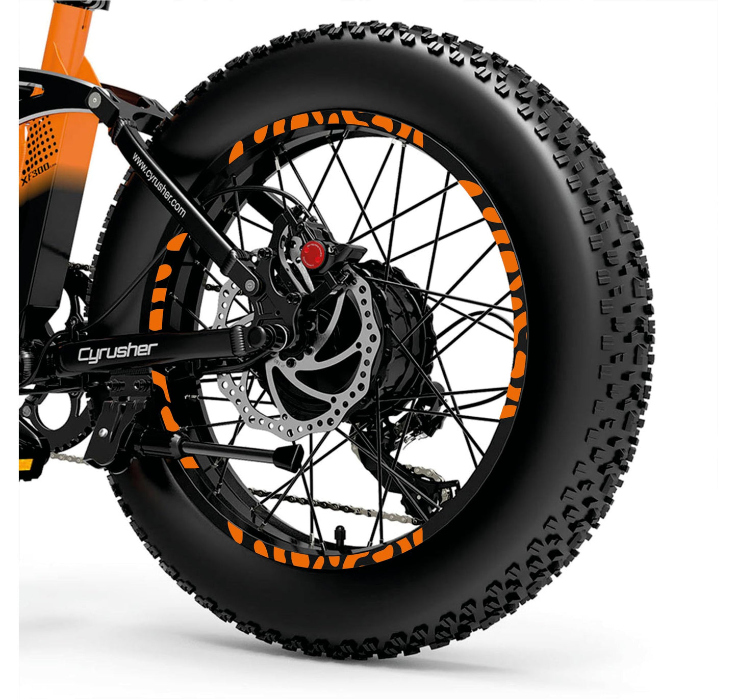 bici mtb cerchi adesivi set adesivi decal vinile