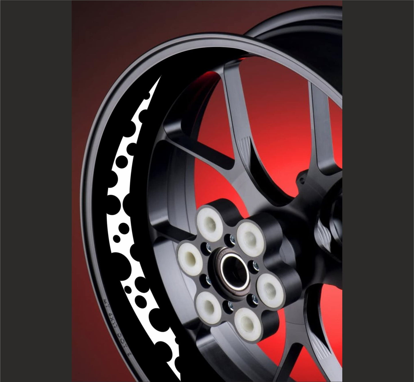 set adesivi decal vinile