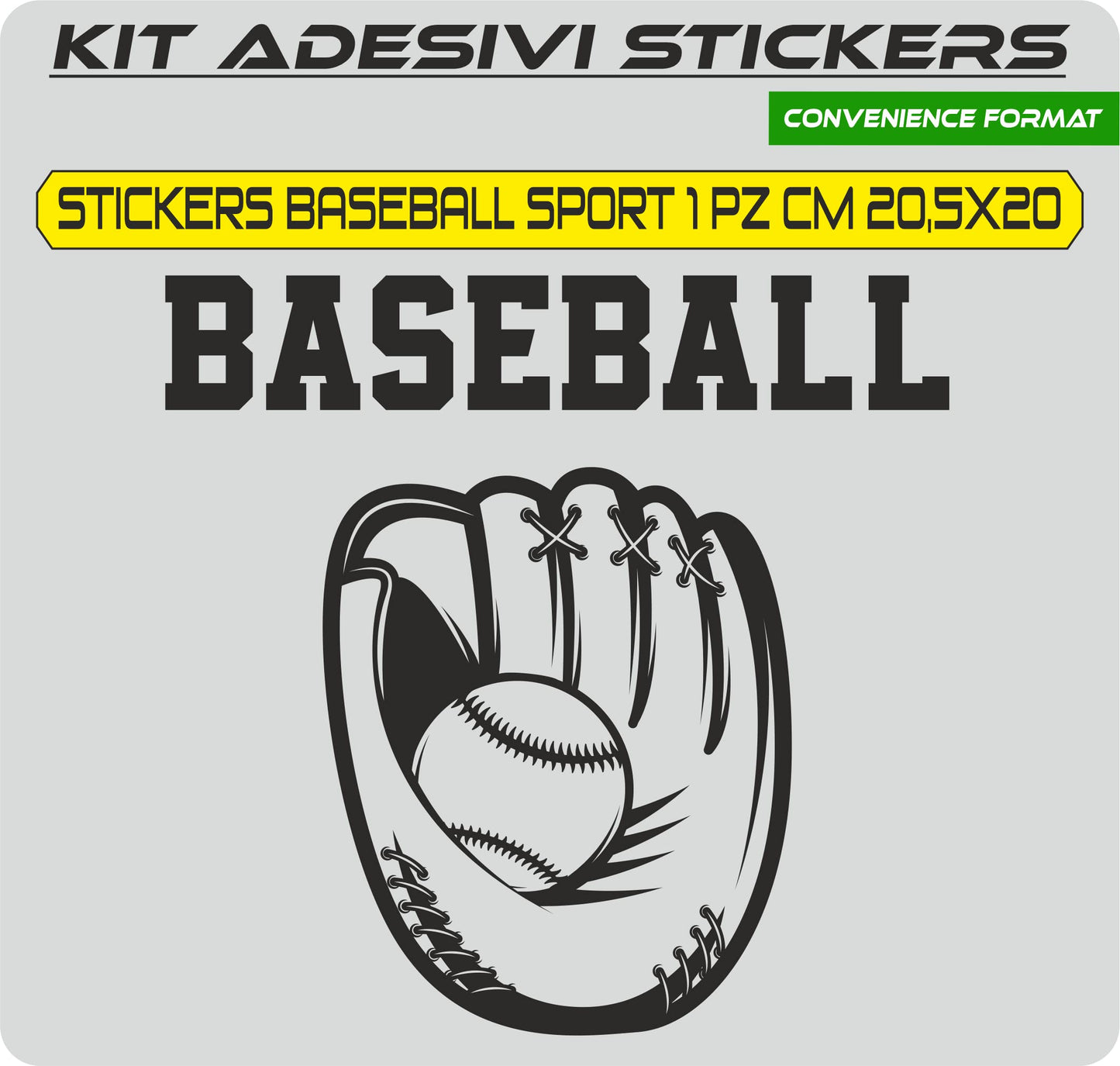 set adesivi decal vinile