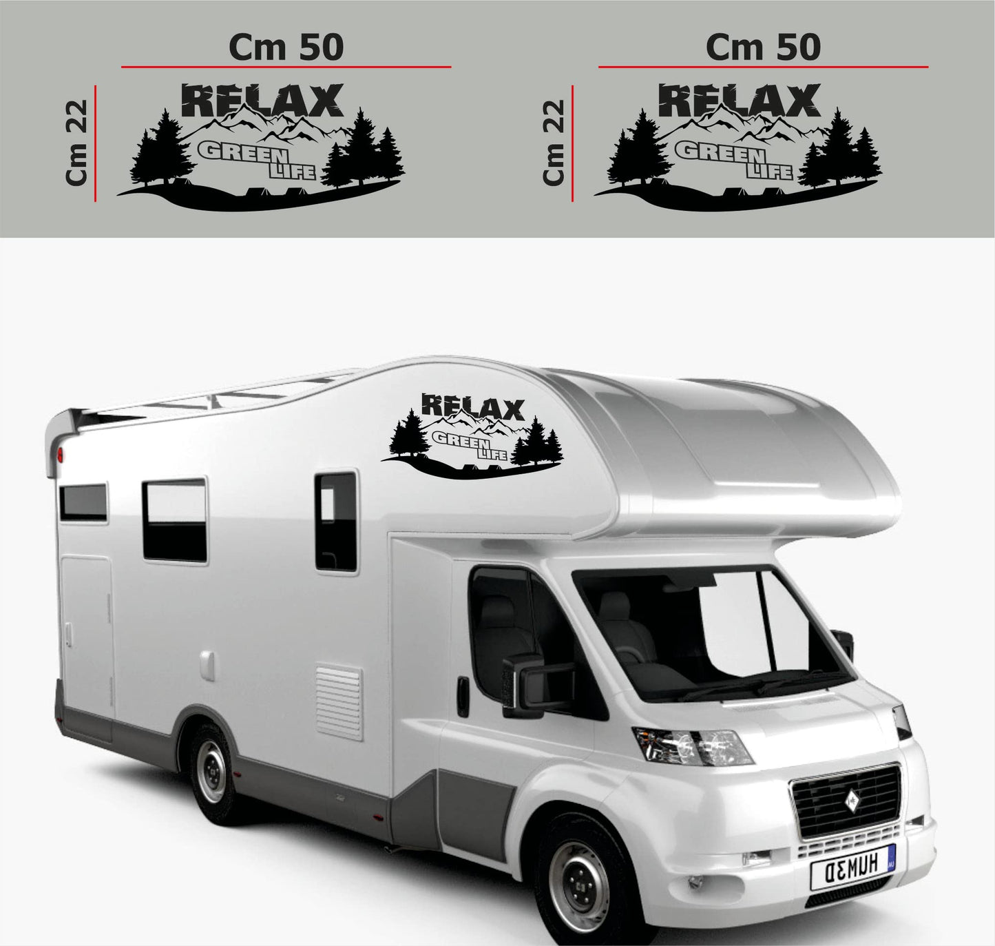 set adesivi decal vinile