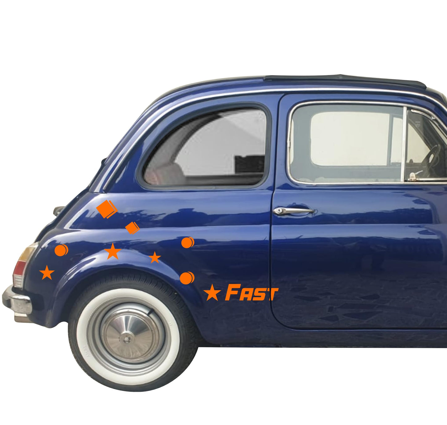 set adesivi decal vinile