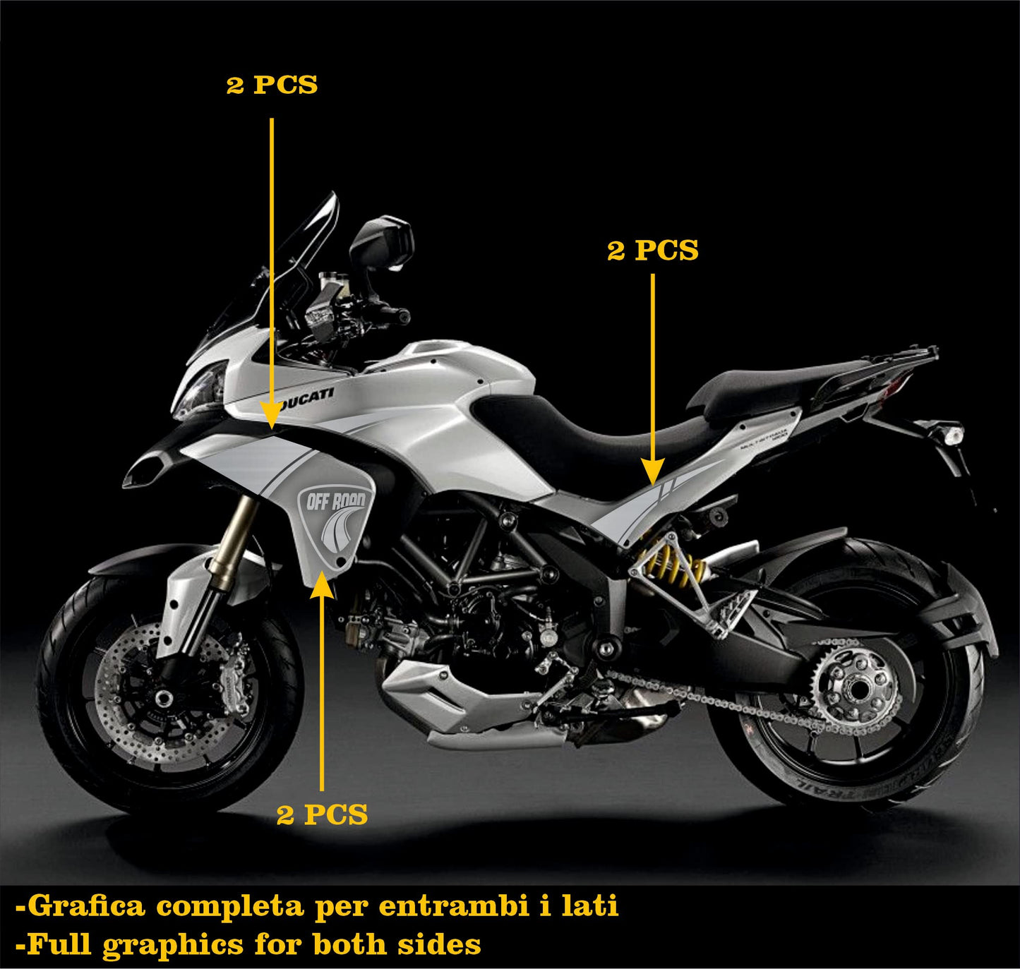 set adesivi decal vinile