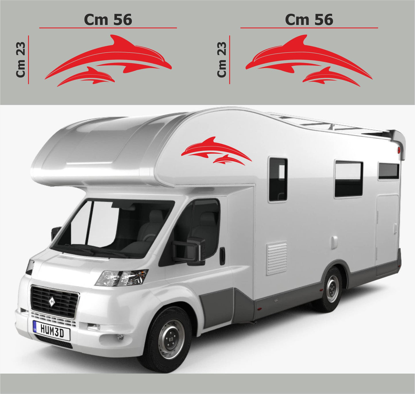 set adesivi decal vinile