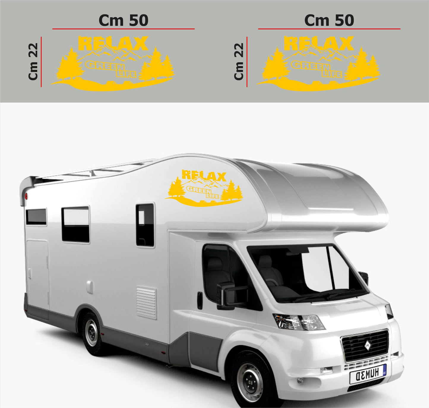 set adesivi decal vinile