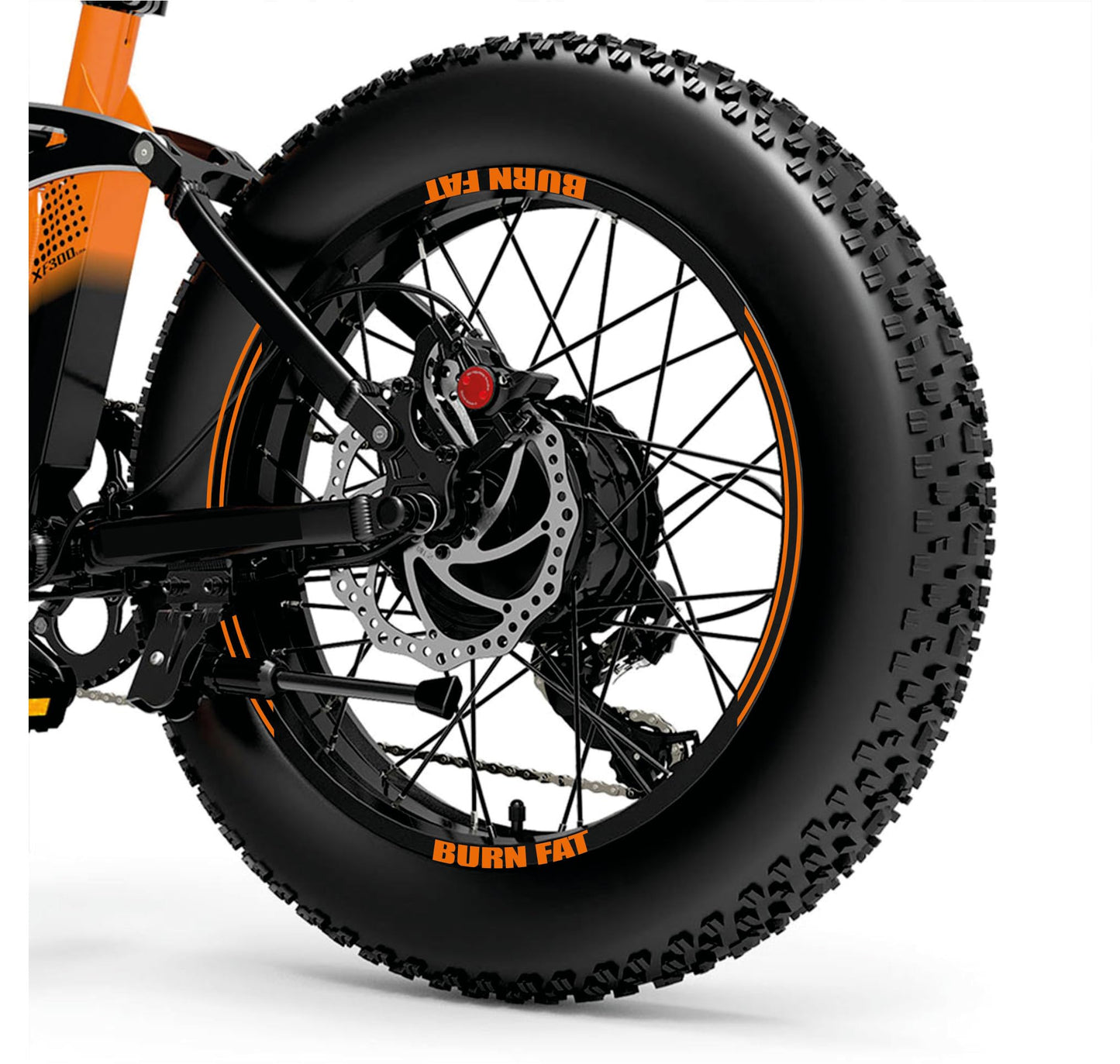 bici mtb cerchi adesivi set adesivi decal vinile