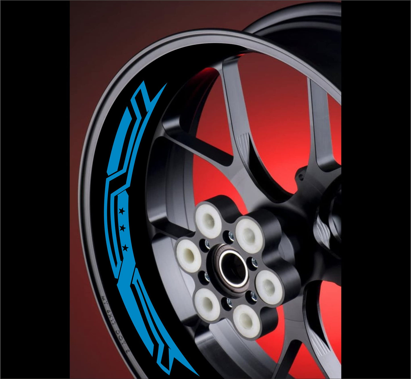 set adesivi decal vinile