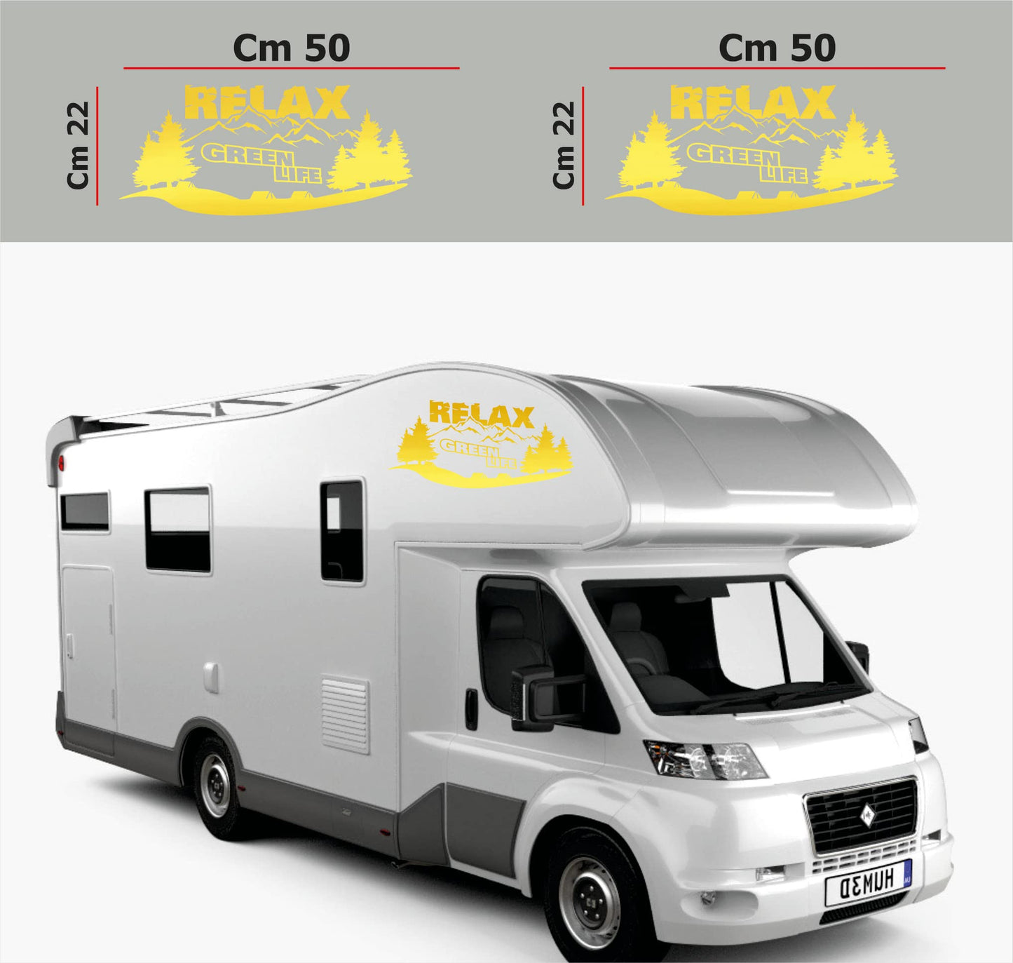 set adesivi decal vinile