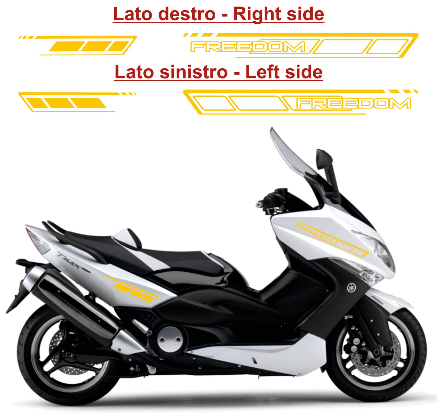 set adesivi decal vinile
