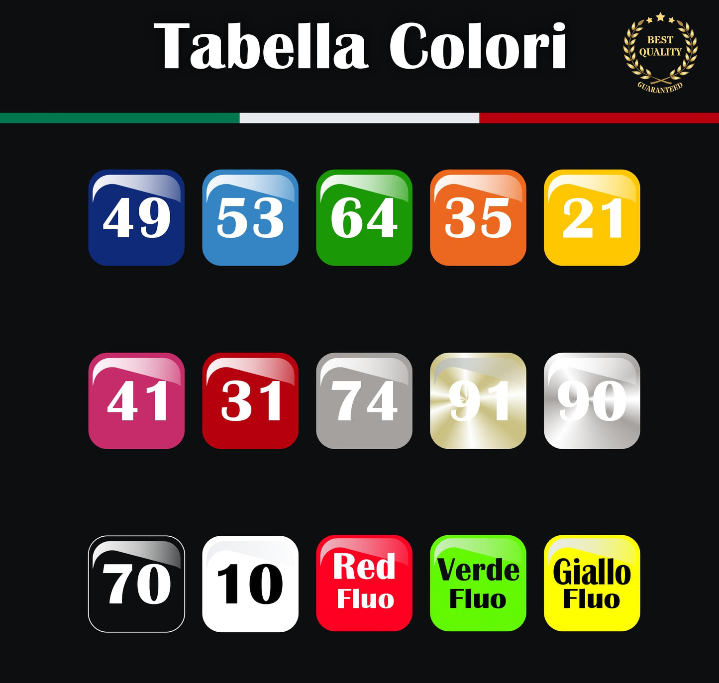 set adesivi decal vinile
