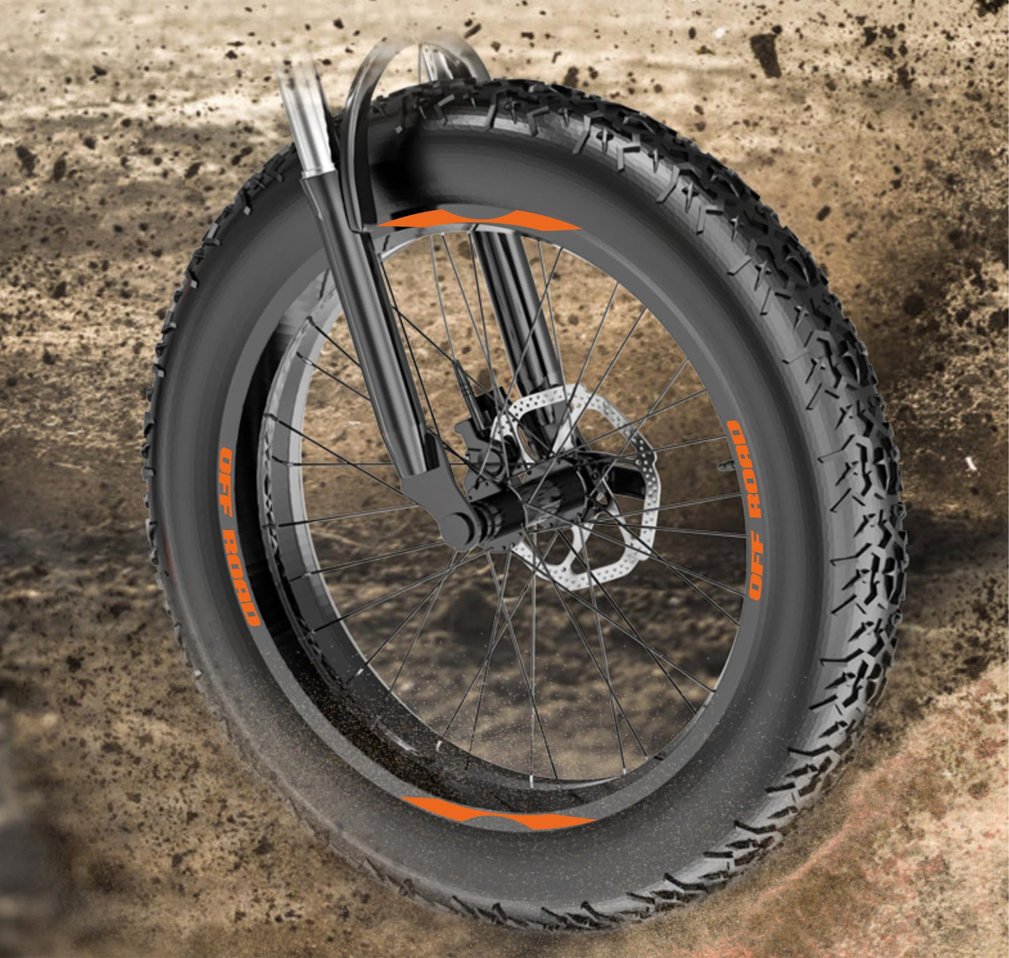 bici mtb cerchi adesivi set adesivi decal vinile