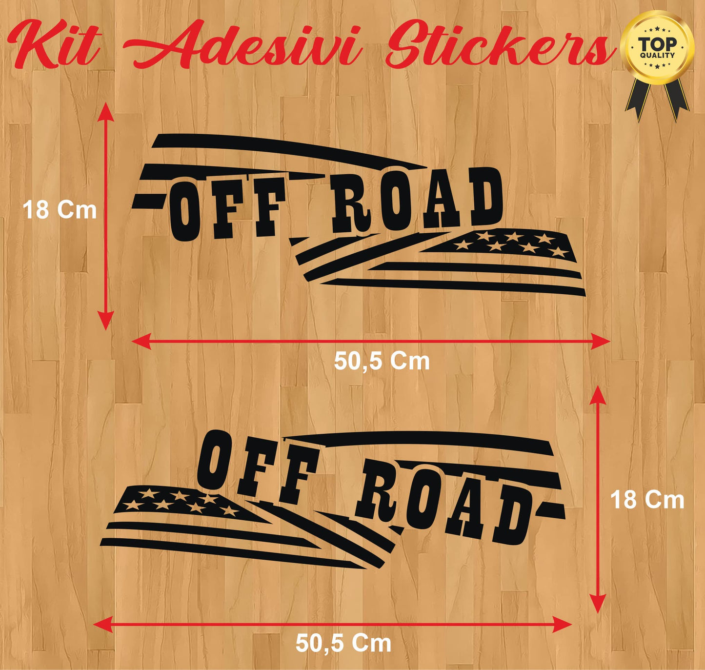 set adesivi decal vinile