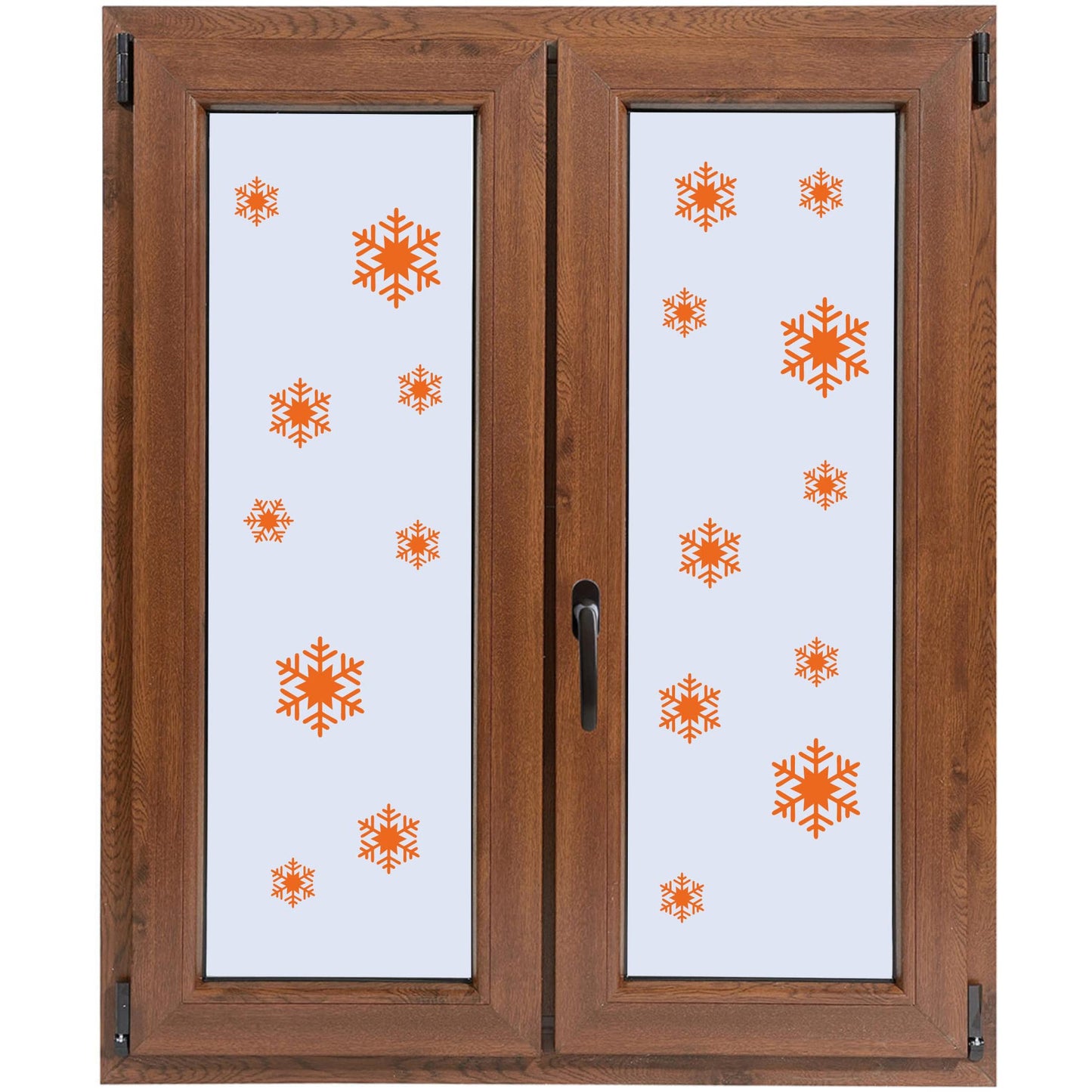 Adesivi Fiocchi di Neve per Natale Stickers da Vetro Fai da Te Finestra Decorazione Vetrina- VINILE COLORE A SCELTA COD.I0080 a €9.99 solo da DualColorStampe