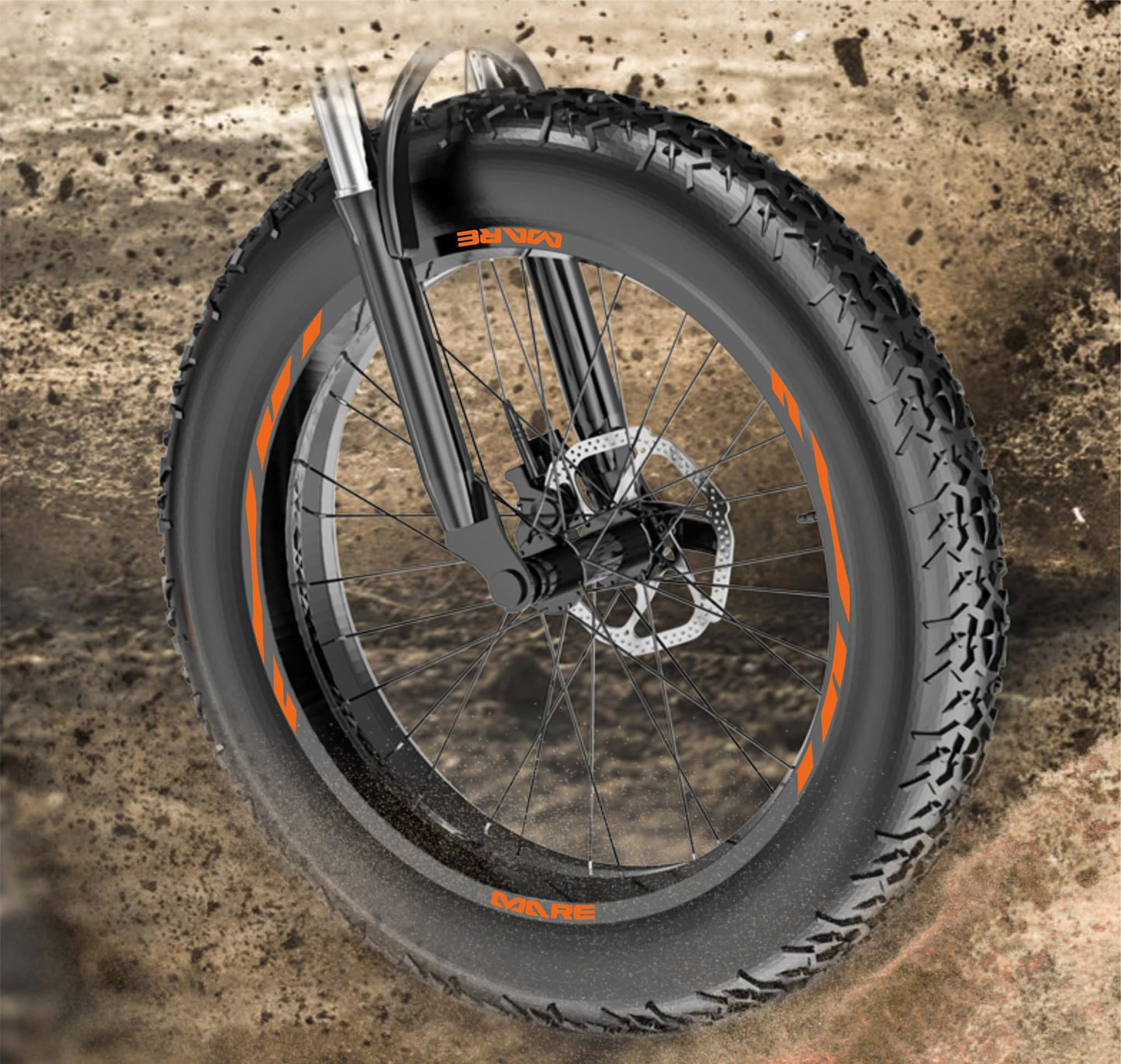 bici mtb cerchi adesivi set adesivi decal vinile