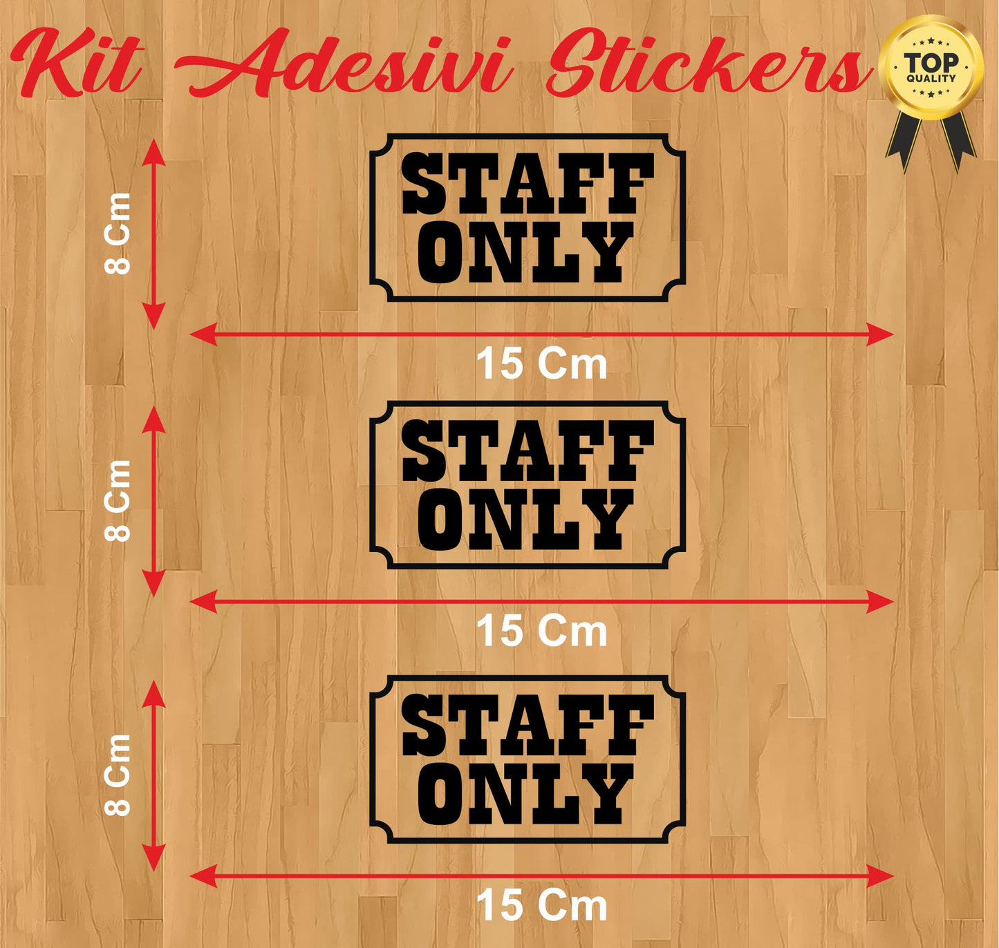 set adesivi decal vinile