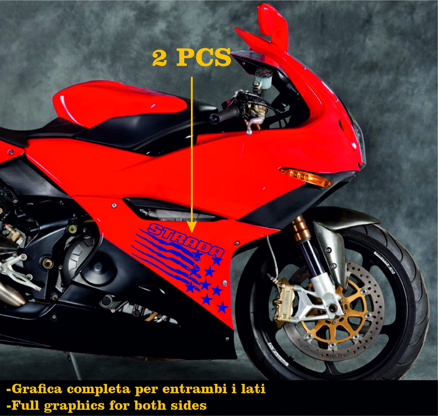 set adesivi decal vinile