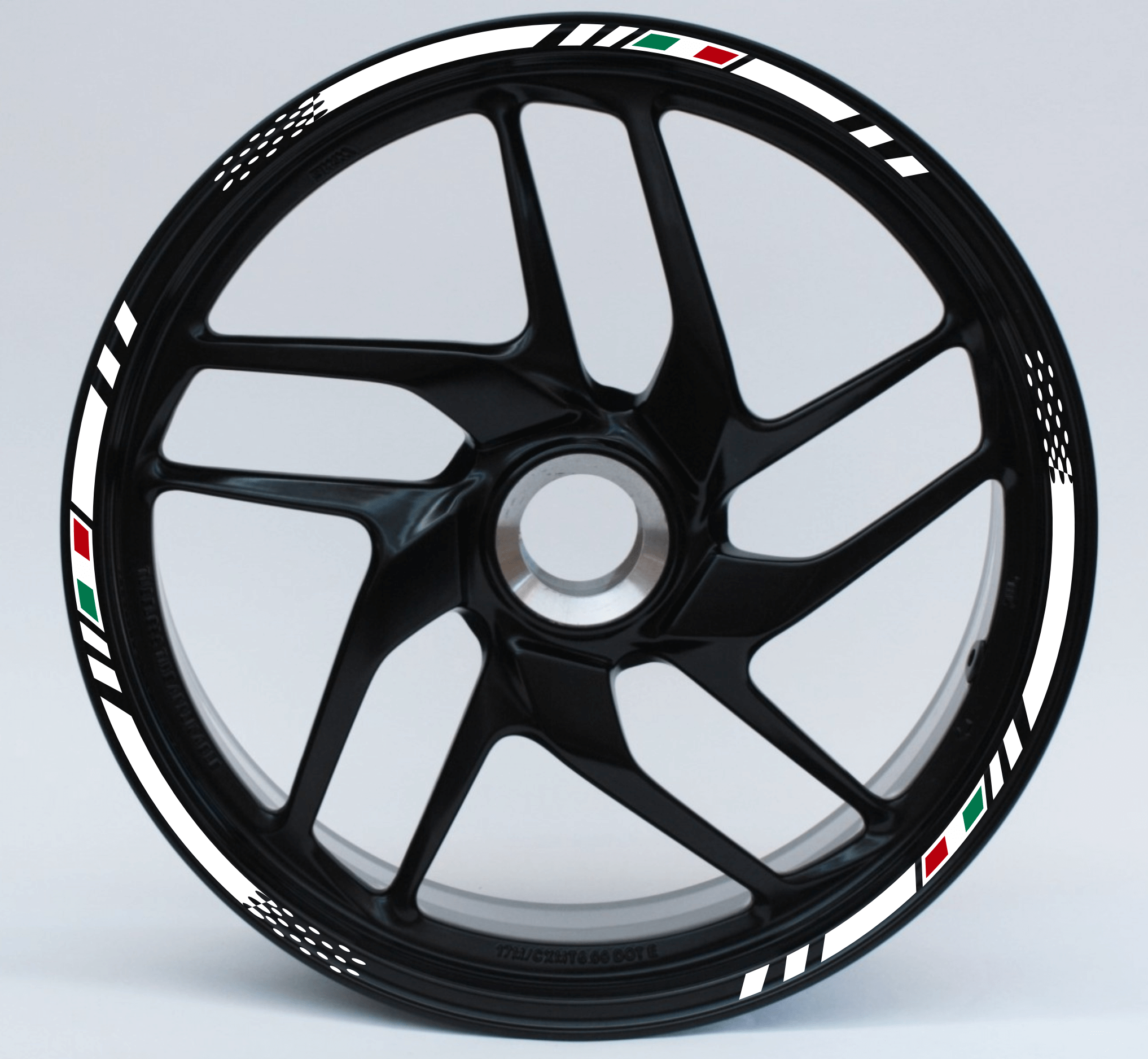 NASTRO ADESIVO STRISCE GIALLO FLUORESCENTE RUOTE CERCHI AUTO MOTO Chaft 7 Mm - Foto 5