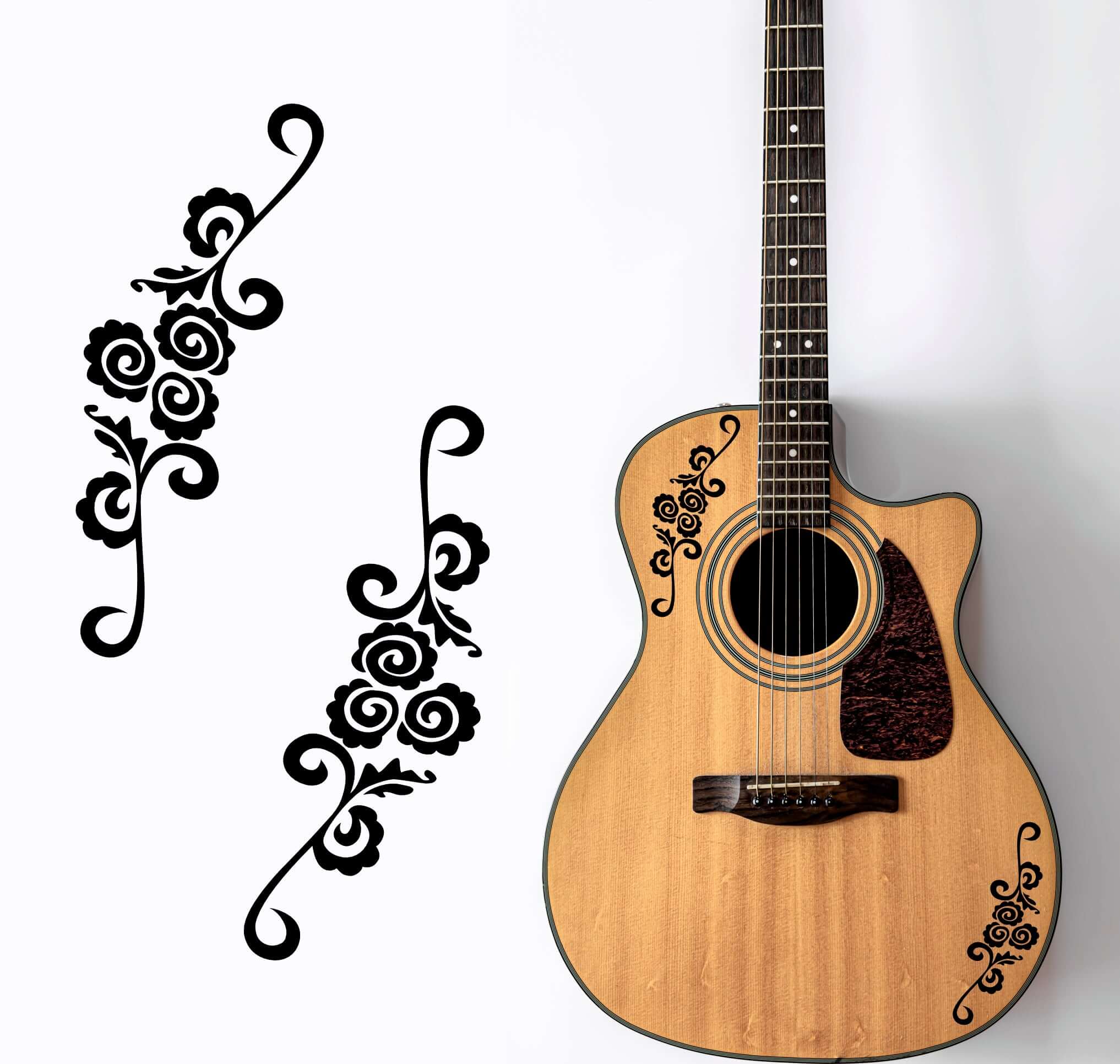 DECALCOMANIA PER CHITARRA Fender Stratocaster / Adesivo / Trasferimento - Foto 3