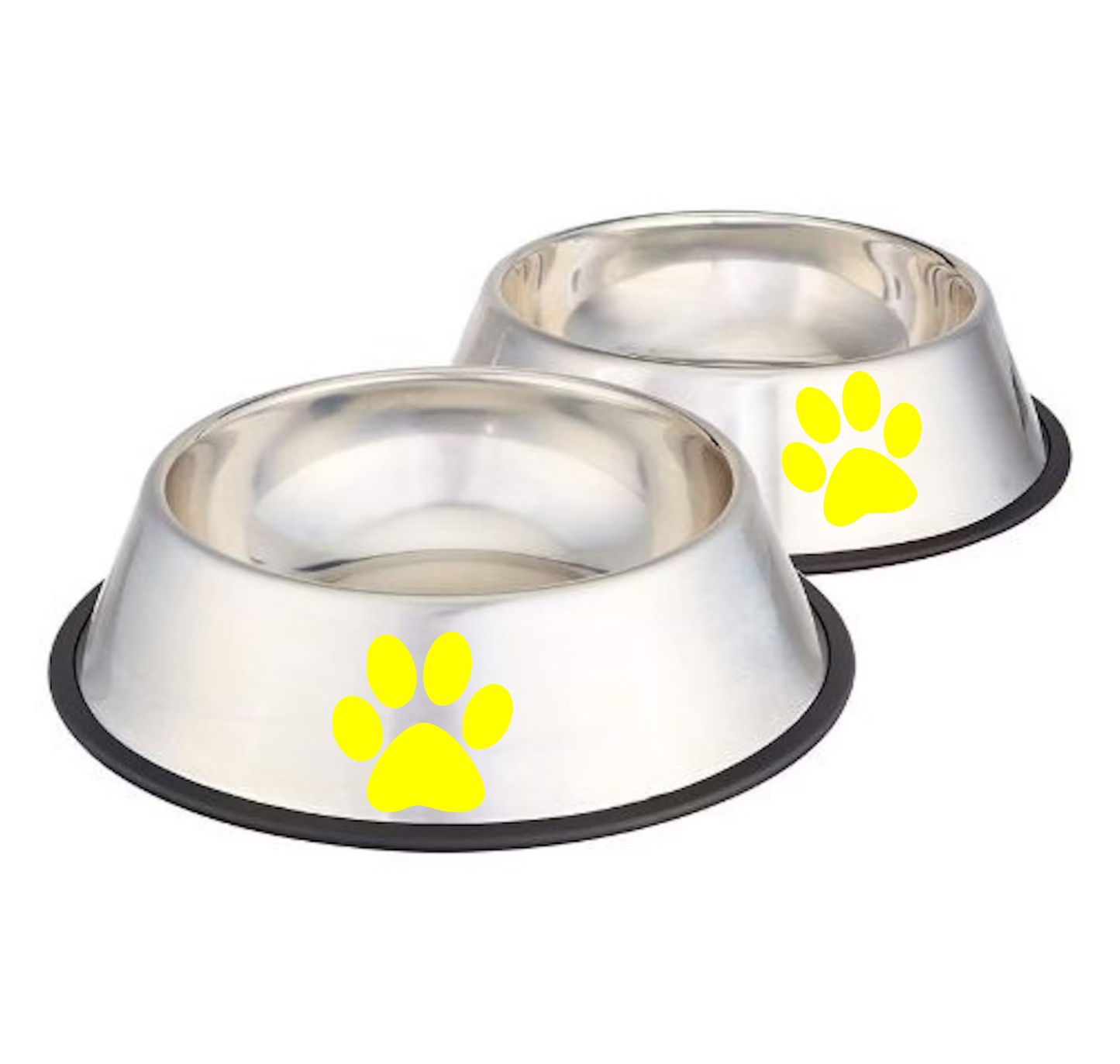 3D Dog Cat Paws Footprint Stickers for Cars Exterior Bodywork Side CHOOSE COLOR COD.0010