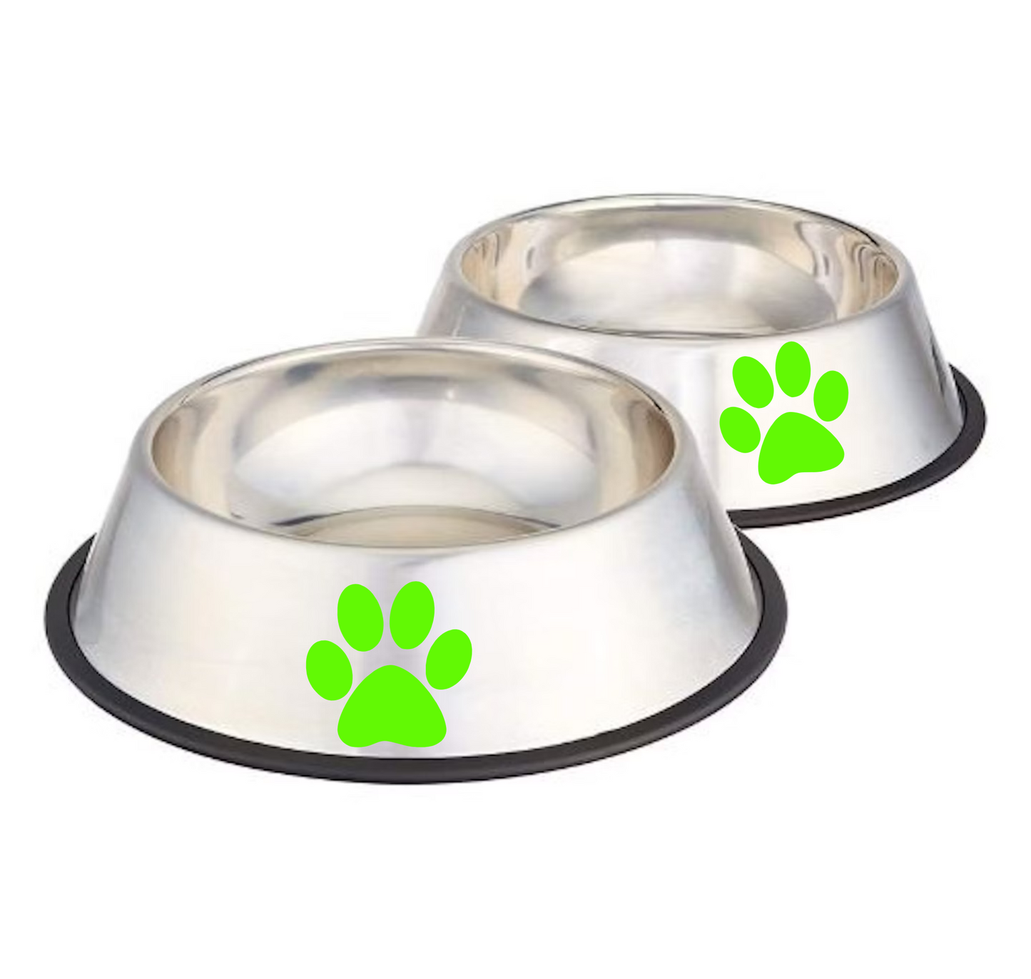 3D Dog Cat Paws Footprint Stickers for Cars Exterior Bodywork Side CHOOSE COLOR COD.0010