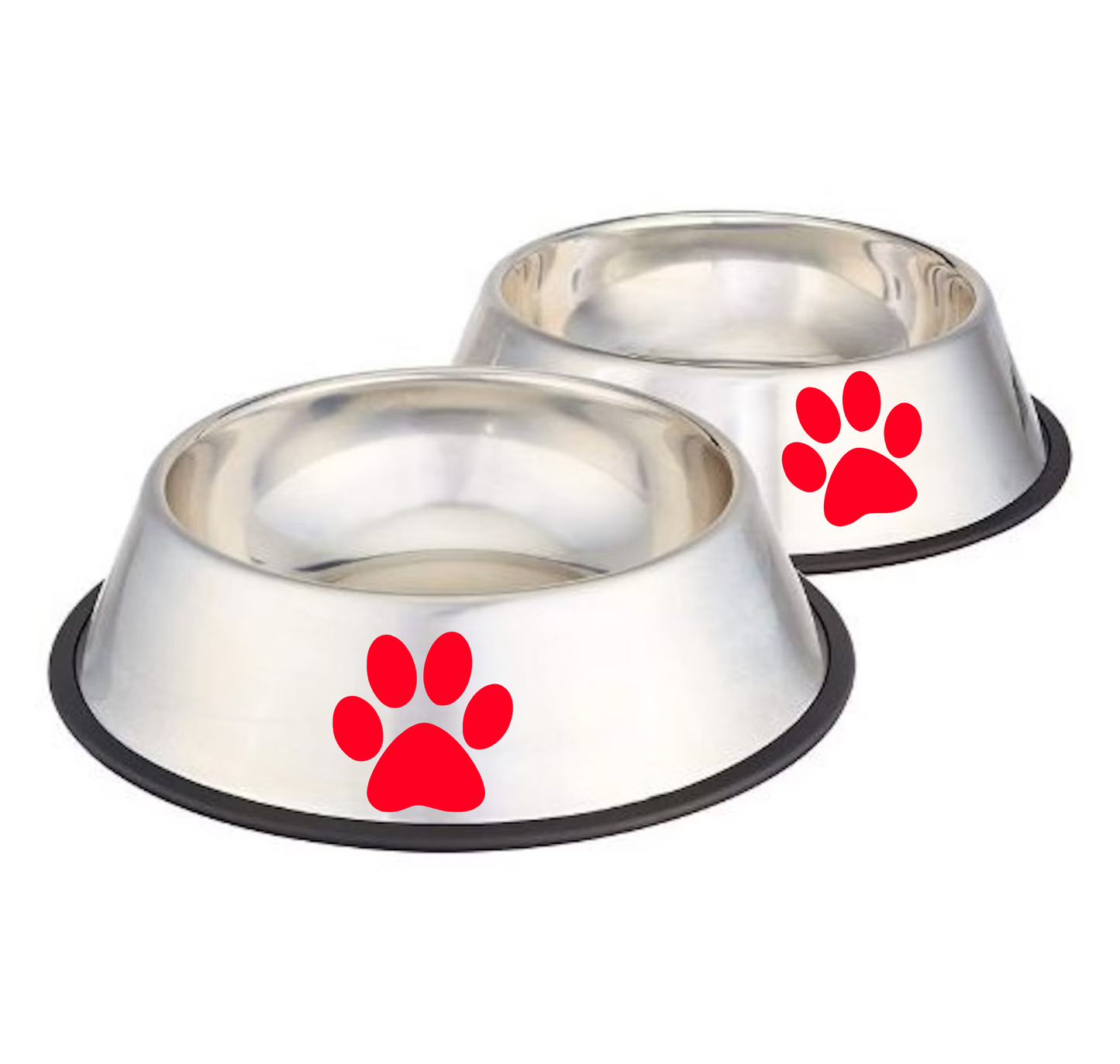 3D Dog Cat Paws Footprint Stickers for Cars Exterior Bodywork Side CHOOSE COLOR COD.0010