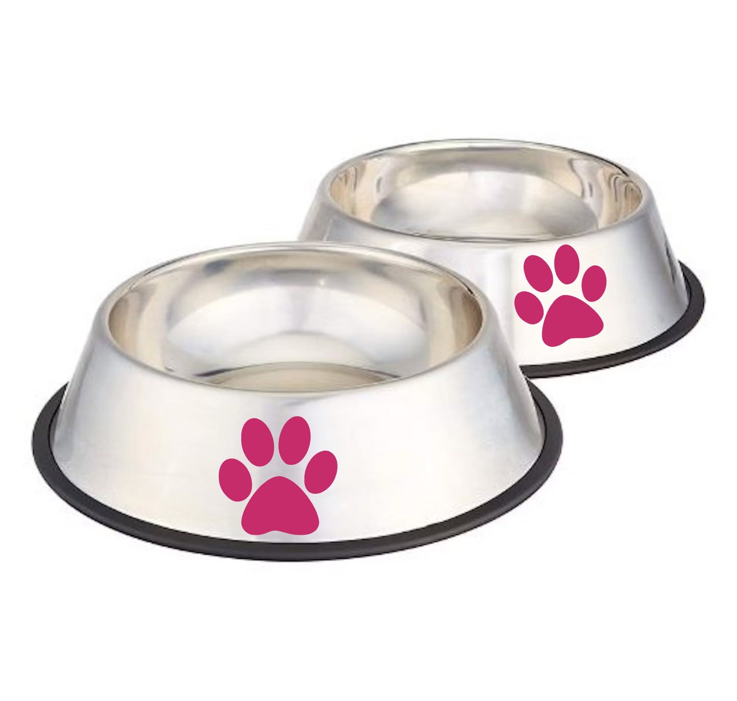 3D Dog Cat Paws Footprint Stickers for Cars Exterior Bodywork Side CHOOSE COLOR COD.0010