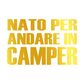 DualColorStampe® Adesivo sticker camper frase frasi AMORE CAMPER PASSIONE MARE -caravan roulotte- accessori grafiche fiancata scegli colore cod.0403