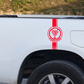DualColor Prints STICKERS VOOR PICKUP 4X4 OFF ROAD (2 STUKS DX-SX) OFF-ROAD accessoires stickers sticker auto COD.0134