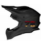 Numeri Gara Adesivi Fiamma Rosso/Nero – Moto Auto Caschi motocross 0446