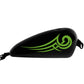 DualColorStampe® Adesivi Compatibili con Harley-Davidson bandiera tribale serbatoio Set 2 stickers Moto Motorbike COD. M0364 (VERDE ACIDO 63)