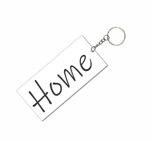 DualColorStampe Portachiavi home casa personalizzato regalo nuova casa - regalo papà regalo mamma - Idea regalo personalizzata - casa nuova idee regalo POR002
