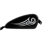 DualColorStampe® Adesivi Compatibili con Harley-Davidson bandiera tribale serbatoio Set 2 stickers Moto Motorbike COD. M0364 (ARGENTO 90)