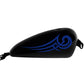 DualColorStampe® Adesivi Compatibili con Harley-Davidson bandiera tribale serbatoio Set 2 stickers Moto Motorbike COD. M0364 (BLU 49)