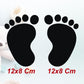 DualColorStampe Stickers Bimbo bimba a bordo adesivo auto baby on board bebè imprints impronte 0399