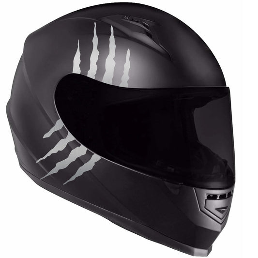 DualColorStampe 2 Adesivi Auto a Forma di Graffi | Stickers Adesivi Artigli Mostro Moto Macchina Esterni, Adesivo per casco moto C0100