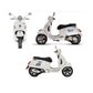 DualColorStampe Adesivi Compatibili con PIAGGIO VESPA GTS 300 super 1963 GTV 300 GTV250 GTV125 COD. M0306