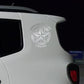 DualColorStampe Adesivi compatibili con Jeep Renegade stella militare Army Fuoristrada 4X4 Fiancata Offroad Adesivi Stickers AUTO Decal 0391