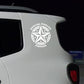 DualColorStampe Adesivi compatibili con Jeep Renegade stella militare Army Fuoristrada 4X4 Fiancata Offroad Adesivi Stickers AUTO Decal 0391