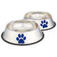 DualColorStampe Adesivi con zampe di gatto cane stickers con stampe di zampa di animale impronte di zampe decalcomanie 0010