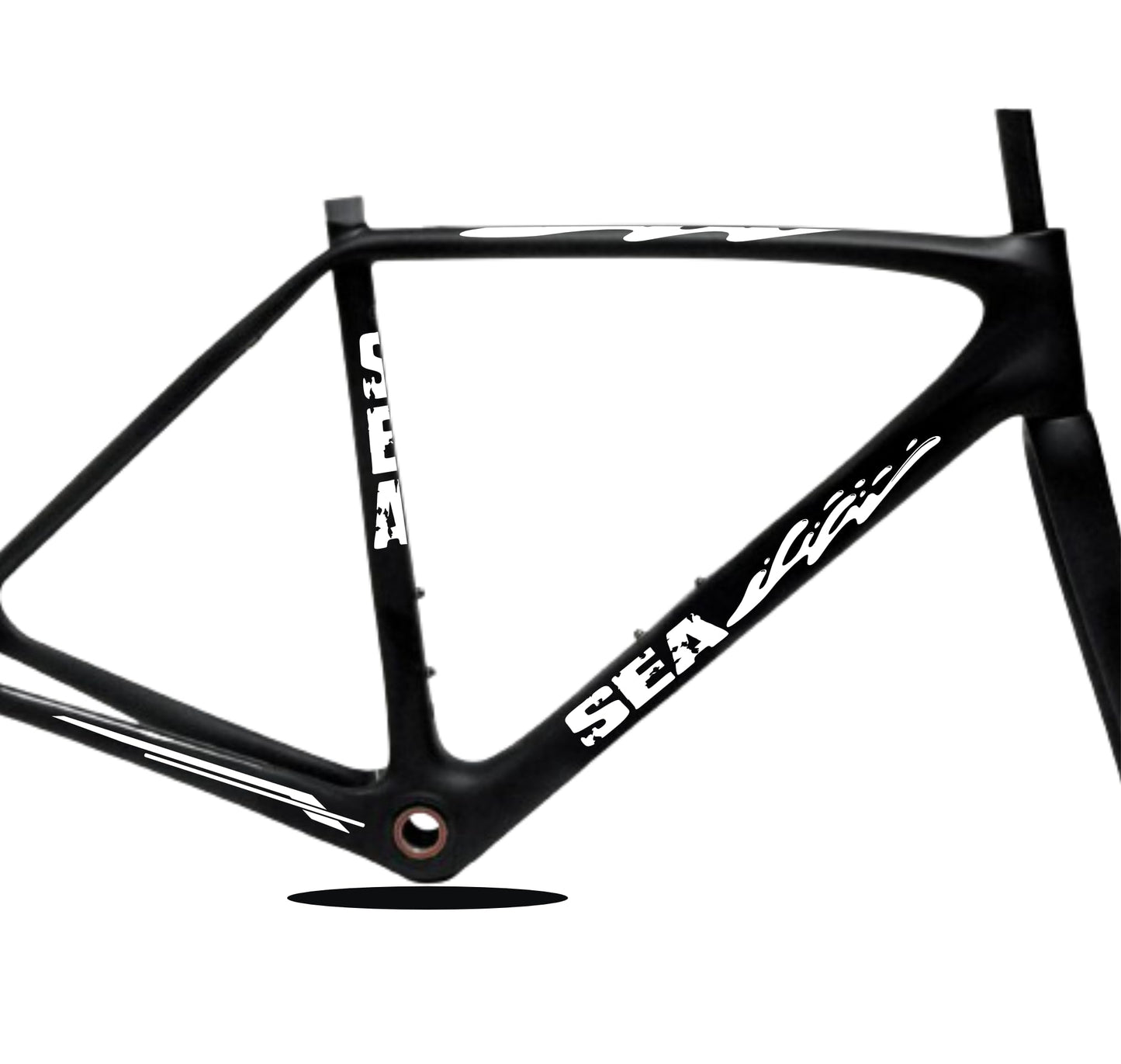 Set 6 Adesivi Stickers Decal Telaio Bici Bicicletta Kit adesivi telaio MTB BDC Universale Protezione COD. B0196